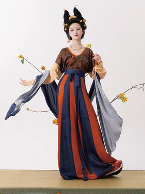girls dress tang dynasty clothing-Jianxi Hanfu