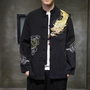 Man's Hanfu Tangzhuang Jacket - Jianxi Hanfu
