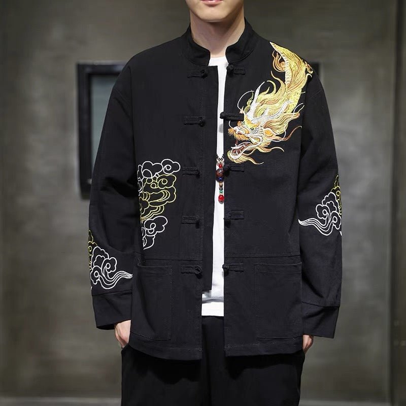 Man's Hanfu Tangzhuang Jacket - Jianxi Hanfu