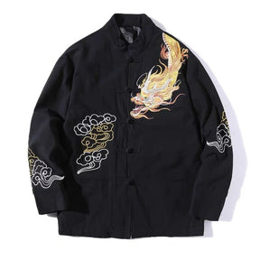 Man's Hanfu Tangzhuang Jacket - Jianxi Hanfu
