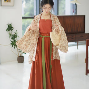 wei jin dynasties women's hanfu ruqun dress - Jianxi Hanfu