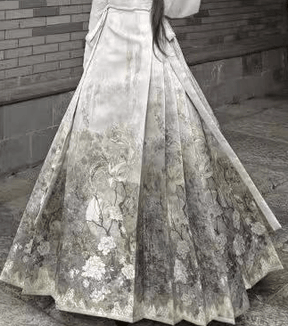 chinese ming dynasty women's clothes mamianqun skirt - Jianxi Hanfu