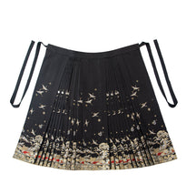 ming dynasty clothing black mamian skirt-Jianxi Hanfu