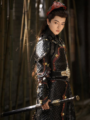 Chinese Ming Dynasty costume men's autumn black feiyufu hanfu - Jianxi Hanfu