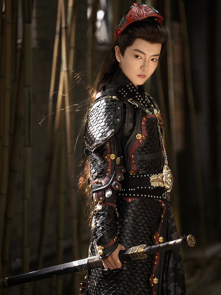 Chinese Ming Dynasty costume men's autumn black feiyufu hanfu - Jianxi Hanfu