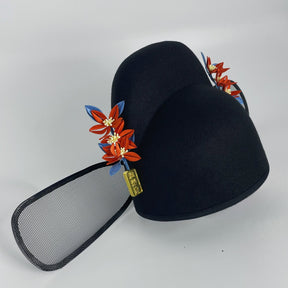 chinese ming dynasty men's official cap black wushamao - Jianxi hanfu