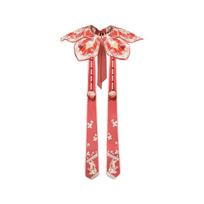 strawberry pink yunjian ming dynasty mamianqun cloud collar -Jianxi Hanfu