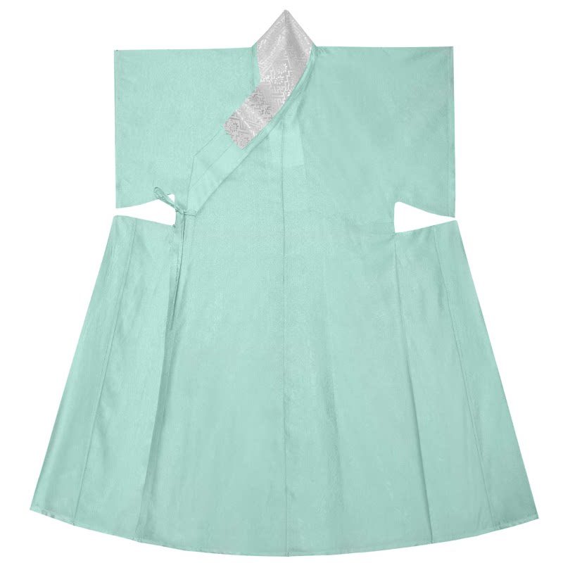 ming dyansty men's hanfu green robe - Jianxi Hanfu