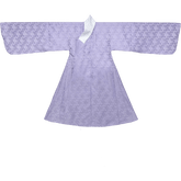 chinese style men's hanfu purplecross collar daopao robe - Jianxi Hanfu