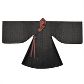 chinese ming dynasty men's hanfu black daopao robe - Jianxi Hanfu