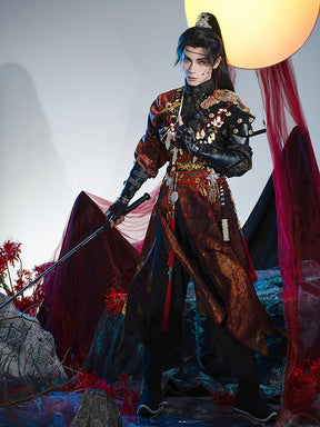 chinese style wuxia costume black hanfu clothes - Jianxi Hanfu