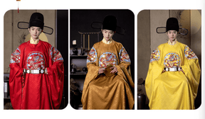 ming dynasty fashion men's hanfu imperial dragon robe unisex clothing -  Jianxi Hanfu