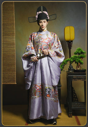 ming dynasty fashion men's hanfu imperial dragon hanfu robe - Jianxi Hanfu
