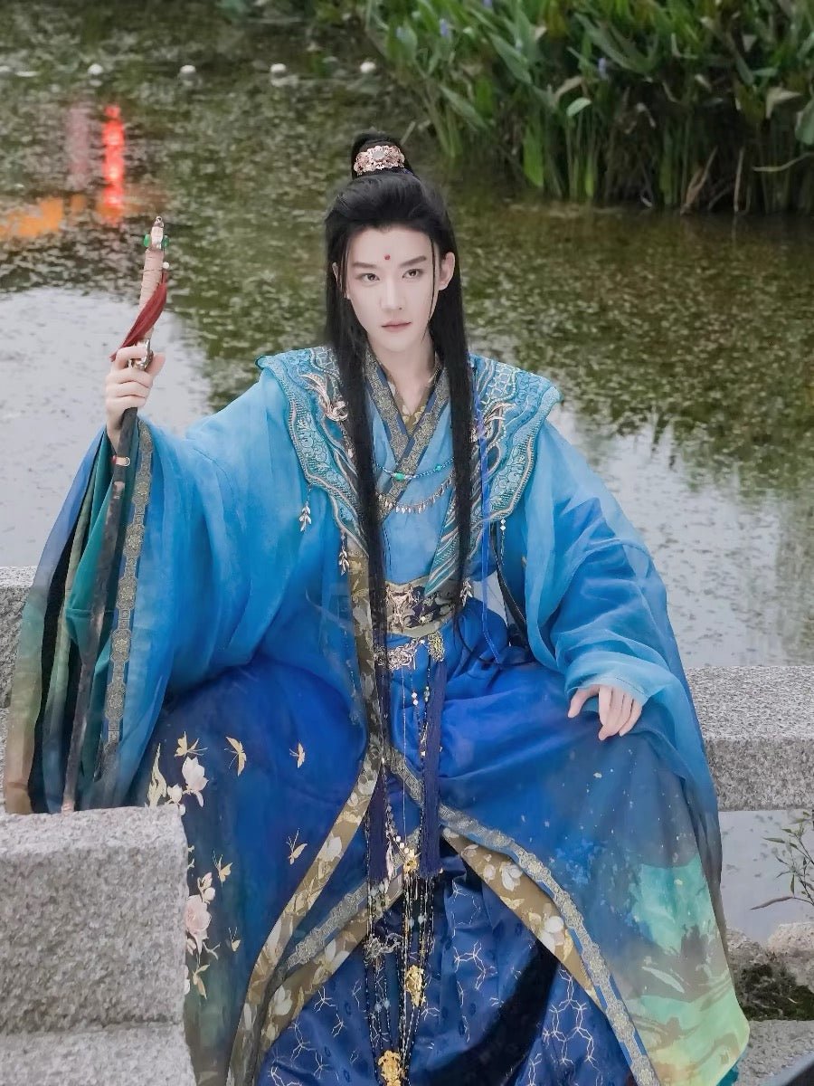 Ming Dynasty Men's Hanfu Gong Chao Sheng - Jianxi Hanfu