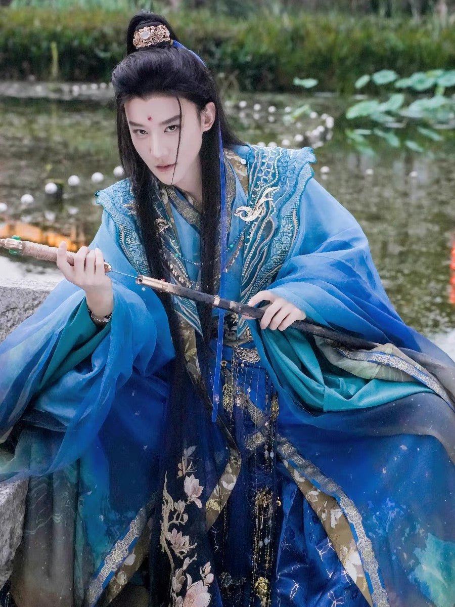 Ming Dynasty Men's Hanfu Gong Chao Sheng - Jianxi Hanfu