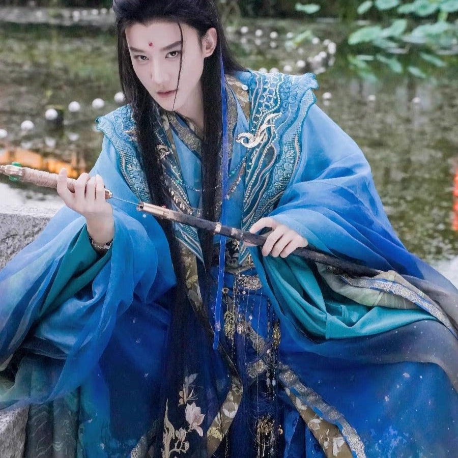 Ming Dynasty Men's Hanfu Gong Chao Sheng - Jianxi Hanfu