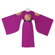 ming dynasty men's hanfu imperial dragon robe purple robe  - Jianxi Hanfu