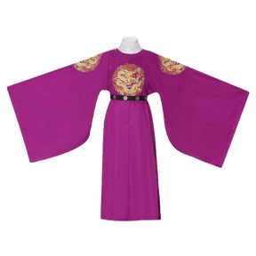 ming dynasty men's hanfu imperial dragon robe purple robe  - Jianxi Hanfu