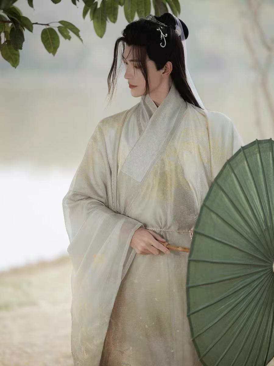 Ming Dynasty Men's Hanfu Qing Feng - Jianxi Hanfu