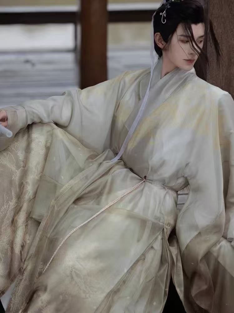 Ming Dynasty Men's Hanfu Qing Feng - Jianxi Hanfu