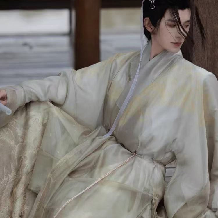 Ming Dynasty Men's Hanfu Qing Feng - Jianxi Hanfu