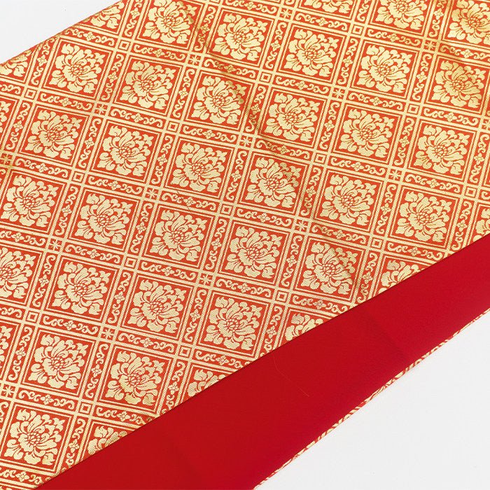 chinese ming dynasty men's red pibo scarf - Jianxi Hanfu