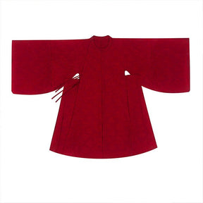 chinese ming dynasty men's red hanfu robe official clothes - Jianxi Hanfu