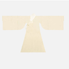 chinese ming dynasty yellow taoist hanfu robe - Jianxi Hanfu
