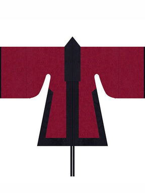 chinese ming dynasty men's red taoist robe - Jianxi Hanfu