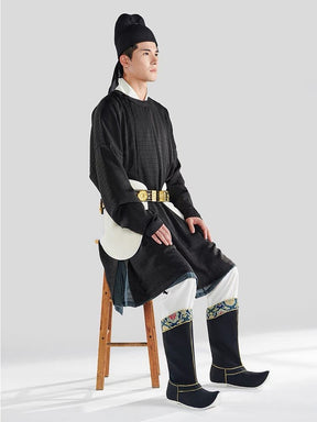 Ming Dynasty Shoes Hanfu women's Boots Black Boots - Jianxi Hanfu