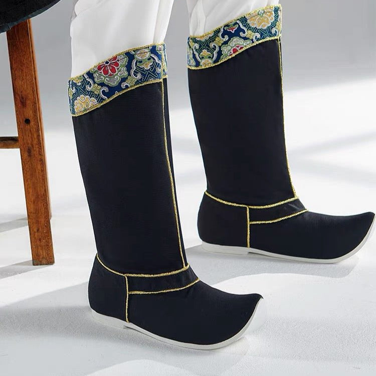 Hanfu Boots Black Boots - Jianxi Hanfu