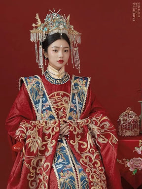 Ming Dynasty Wedding Attire - Jianxi Hanfu