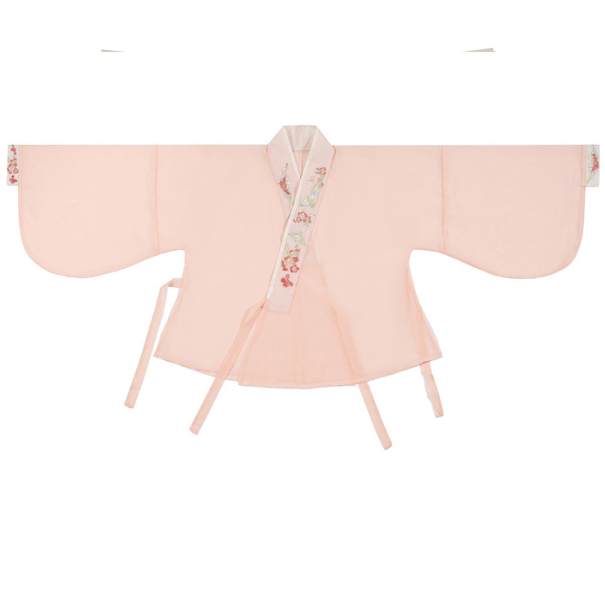 chinese women's plus size hanfu clothes pink shirt - Jianxi Hanfu