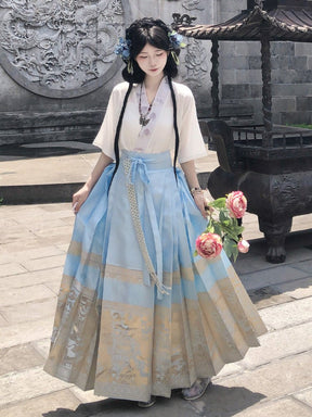 ming dynasty women's summer hanfu plus size clothes - Jianxi Hanfu