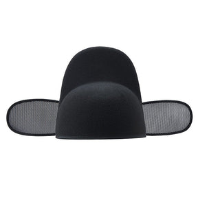 chinese ming dynasty fashion men's hanfu hat black official wusha cap - Jianxi Hanfu