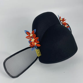 chinese ming dynasty men's official cap black wushamao - Jianxi hanfu
