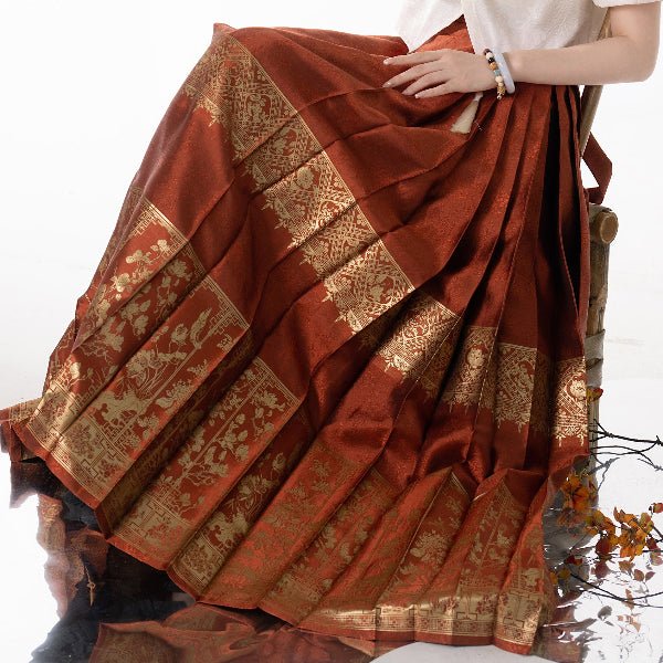 orang mamain skirt women's clothing - Jianxi Hanfu