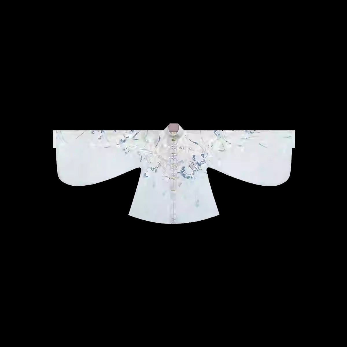 blue duijin Shirt mamian skirt chinese girls dress -Jianxi Hanfu