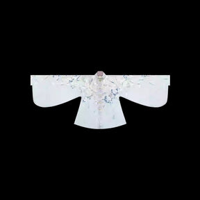 blue duijin Shirt mamian skirt chinese girls dress -Jianxi Hanfu