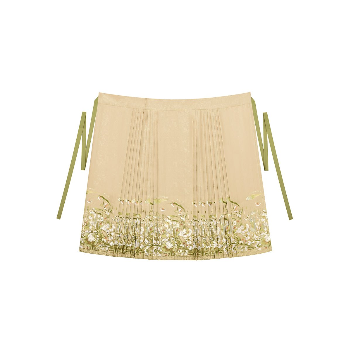 yellow duijin Shirt mamianqun chinese girls dress -Jianxi Hanfu