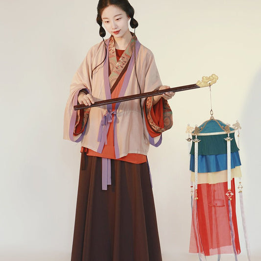 women's hanfu dress northern wei dynasty clothing - Jianxi Hanfu