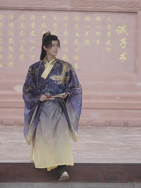 Chinese male hanfu ming dynasty clothes men's hanfu robe Chinese costume men's clothes - Jianxi Hanfu