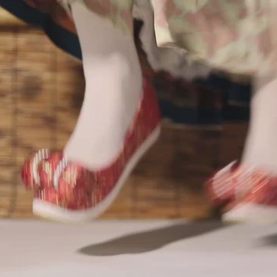 hanfu shoes female shoes tang dynasty wedding shoes-Jianxi Hanfu