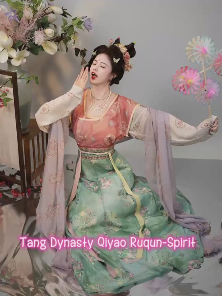 girls dress qiyao ruqun-Jianxi Hanfu