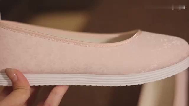 gentle pink shoes ancient chinese hanfu shoes-Jianxi Hanfu
