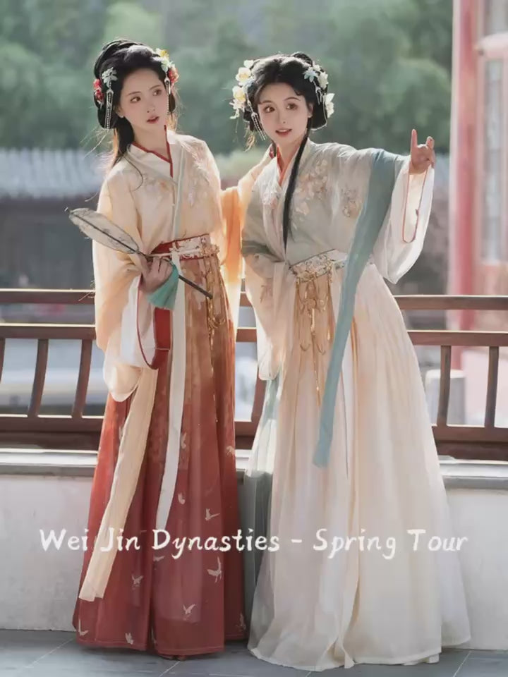 wei jin hanfu ruqun-Jianxi Hanfu