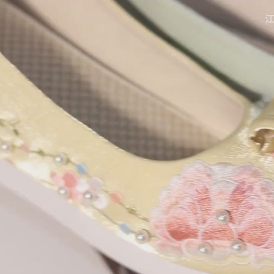 hanfu shoes tang dynasty shoes-Jianxi Hanfu