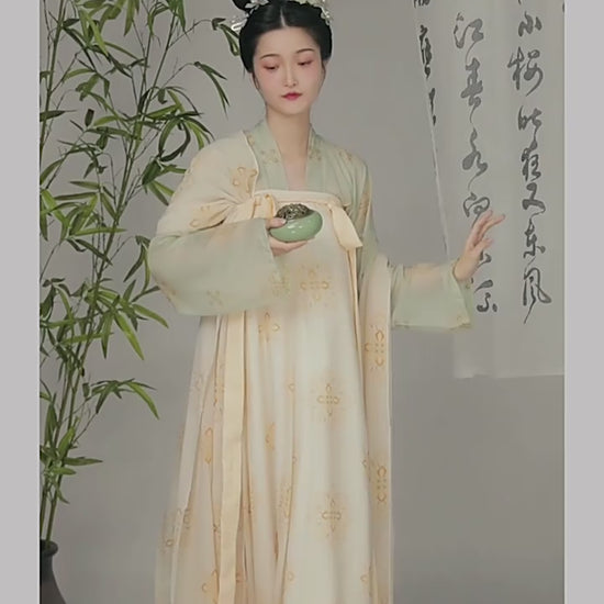 tang dynasty hanfu Empress Wu Zetian-Jianxi Hanfu