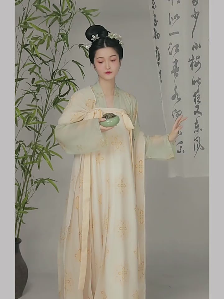 tang dynasty hanfu Empress Wu Zetian-Jianxi Hanfu