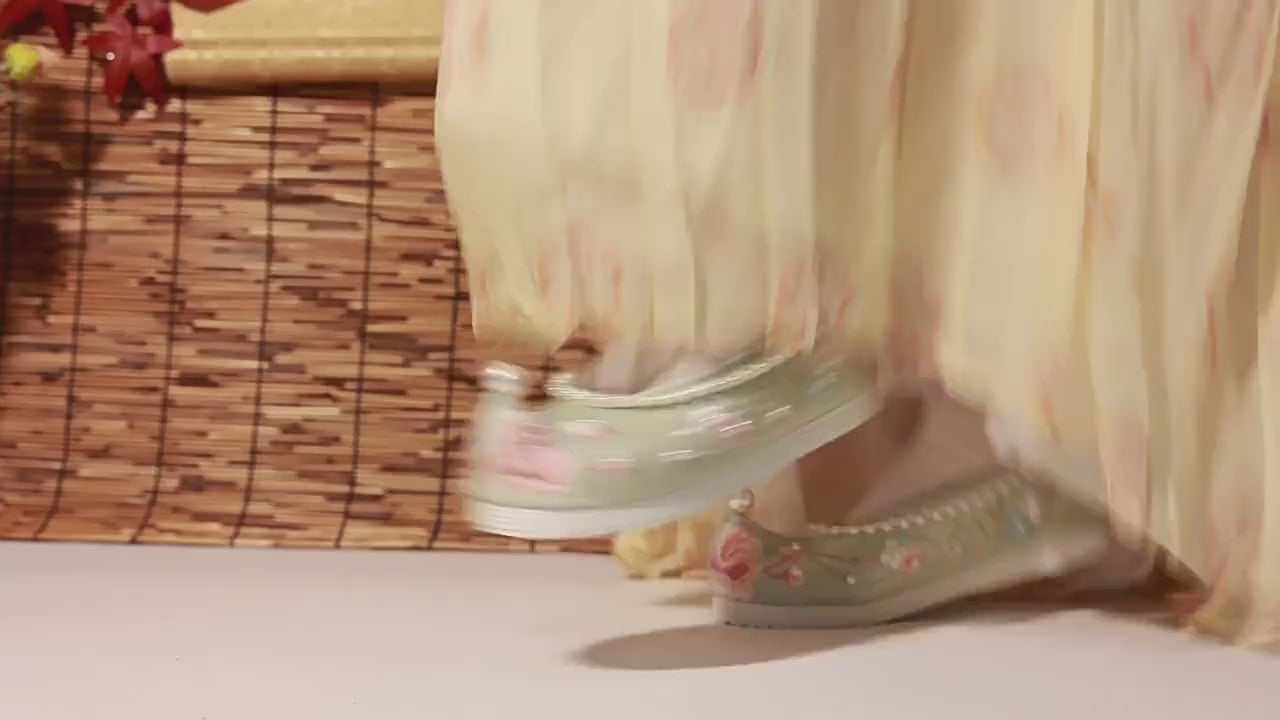 chinese style hanfu shoes-Jianxi Hanfu